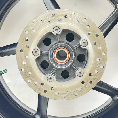 2009 - 2014 YAMAHA YZF R1 REAR WHEEL BACK BRAKE ROTOR DISC RIM TIRE RUBBER STOCK