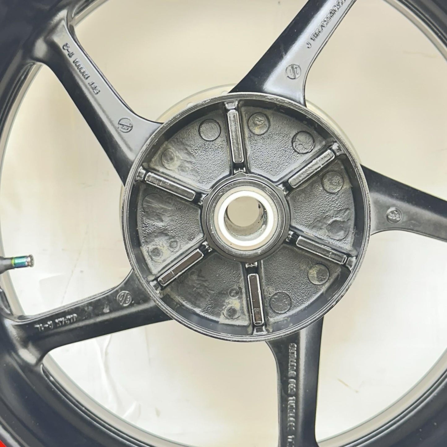 2009 - 2014 YAMAHA YZF R1 REAR WHEEL BACK BRAKE ROTOR DISC RIM TIRE RUBBER STOCK