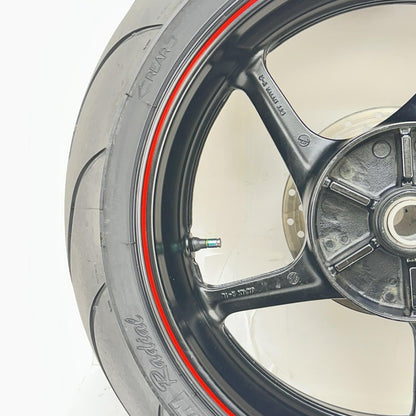 2009 - 2014 YAMAHA YZF R1 REAR WHEEL BACK BRAKE ROTOR DISC RIM TIRE RUBBER STOCK