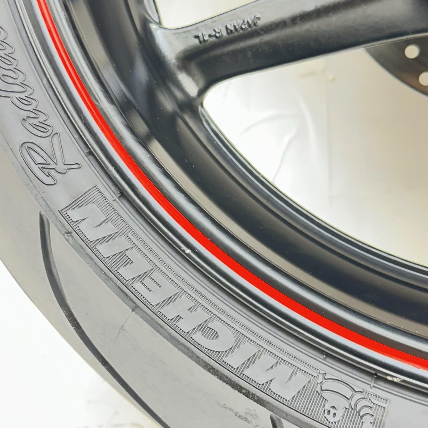 2009 - 2014 YAMAHA YZF R1 REAR WHEEL BACK BRAKE ROTOR DISC RIM TIRE RUBBER STOCK