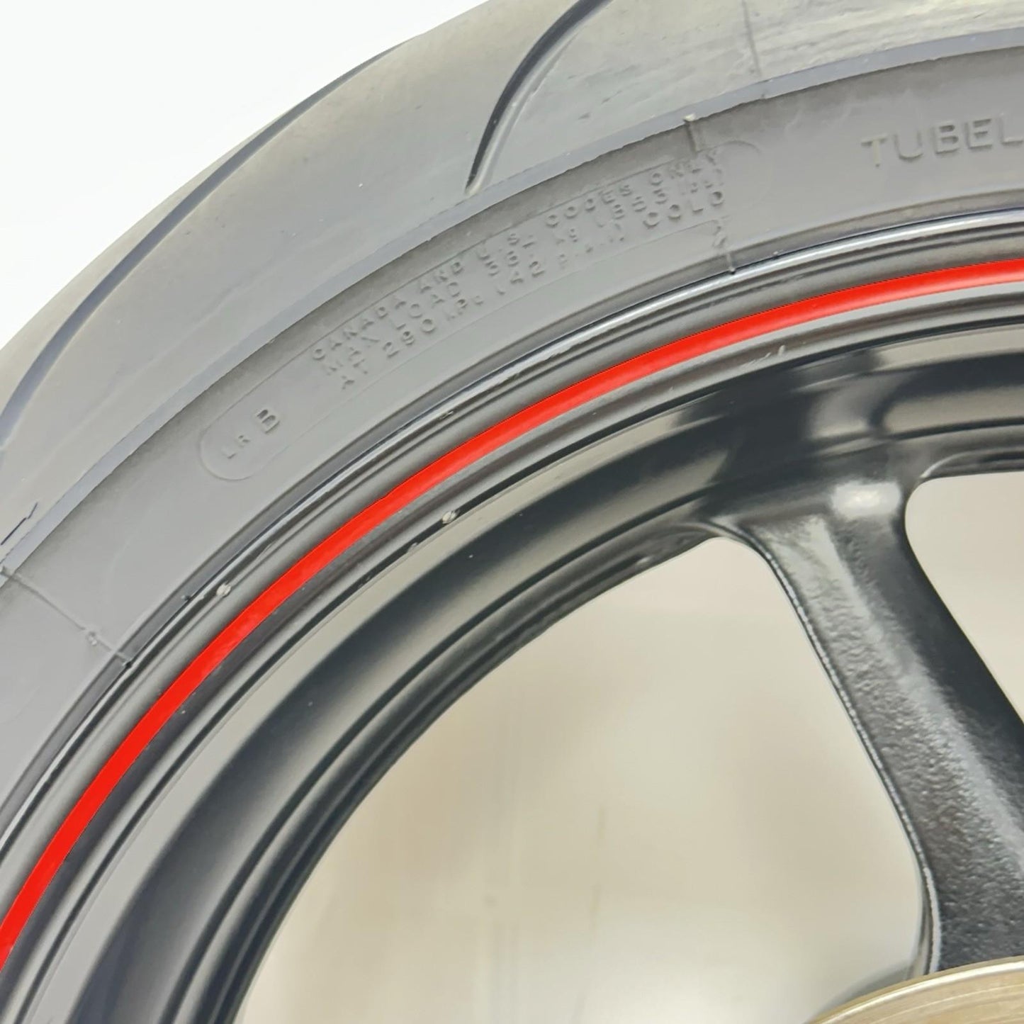 2009 - 2014 YAMAHA YZF R1 REAR WHEEL BACK BRAKE ROTOR DISC RIM TIRE RUBBER STOCK