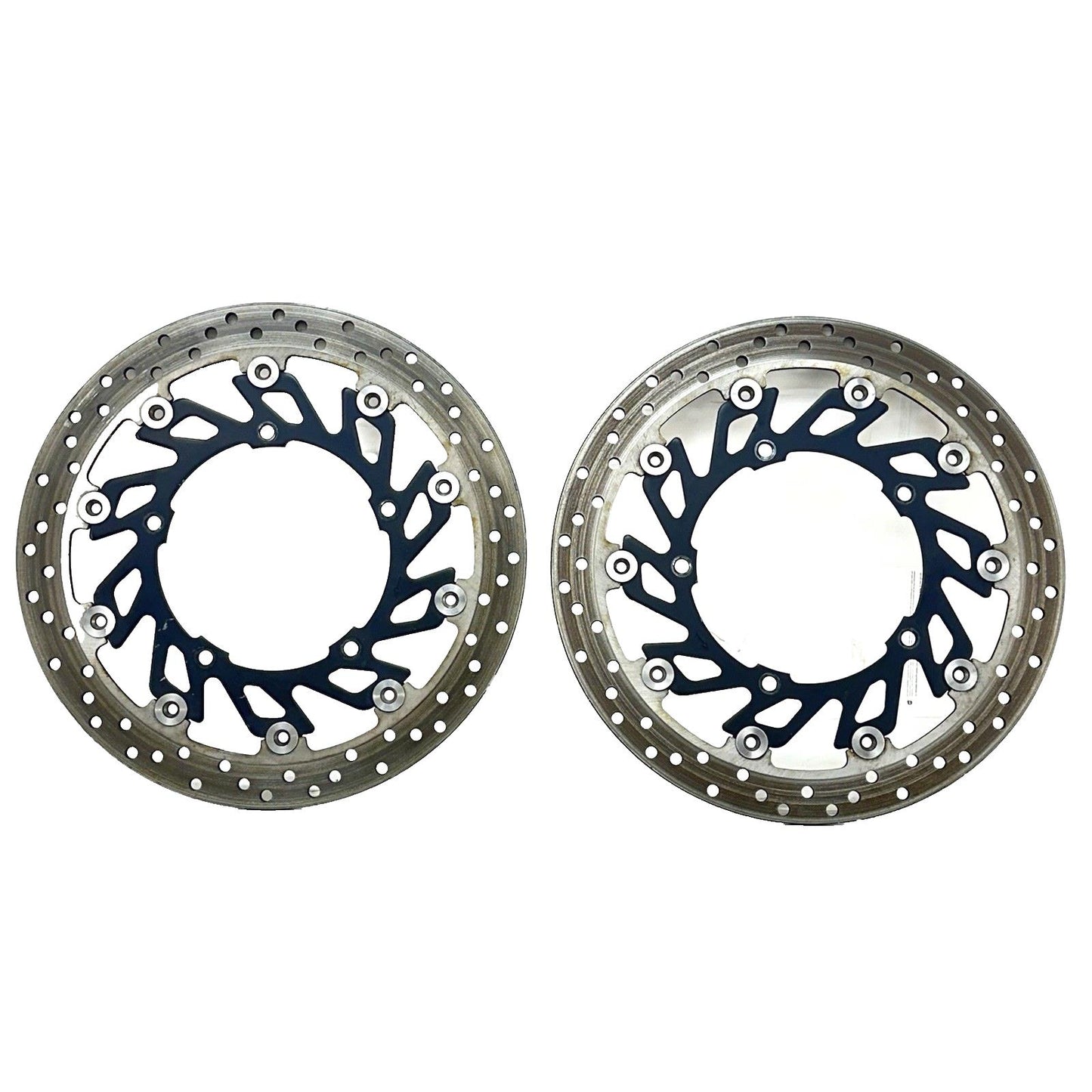 2009 - 2014 YAMAHA YZF R1 FRONT BRAKE ROTORS DISCS LEFT RIGHT SET STOCK