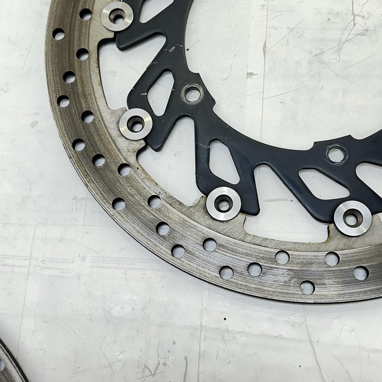 2009 - 2014 YAMAHA YZF R1 FRONT BRAKE ROTORS DISCS LEFT RIGHT SET STOCK