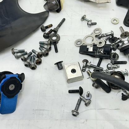 2009 - 2014 YAMAHA YZF R1 BOLTS NUTS SCREWS PARTS HARDWARE MOUNTING LINES WIRES
