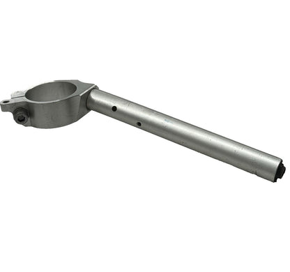 2008 - 2016 YAMAHA YZF R6 RIGHT CLIP ON HANDLEBAR SILVER STRAIGHT STOCK