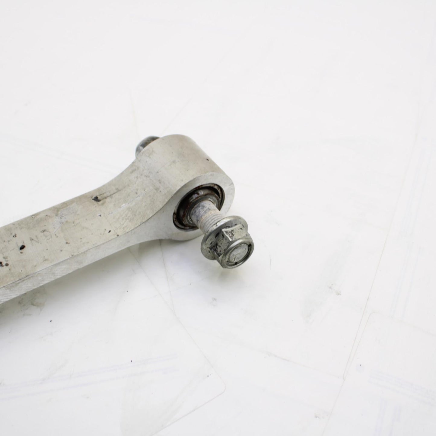 2017 - 2024 SUZUKI GSXR 1000 R DOGBONE REAR SHOCK LINKAGE Link Lever Arm SILVER