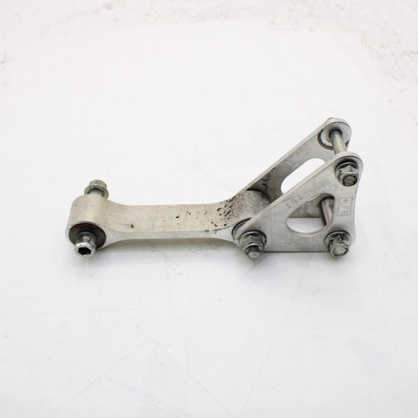 2017 - 2024 SUZUKI GSXR 1000 R DOGBONE REAR SHOCK LINKAGE Link Lever Arm SILVER