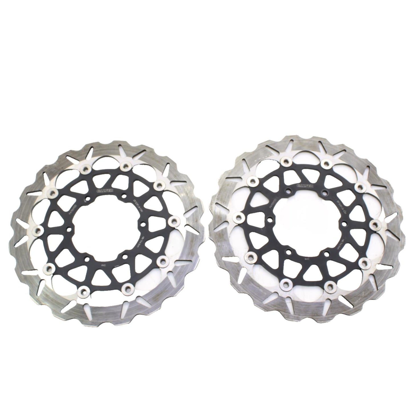 2017 - 2024 SUZUKI GSXR 1000 GALFER FRONT BRAKE ROTORS LEFT RIGHT DISCS STRAIGHT