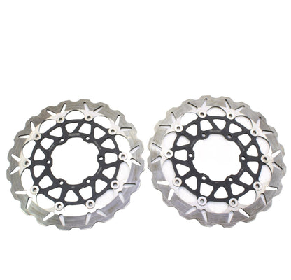 2017 - 2024 SUZUKI GSXR 1000 GALFER FRONT BRAKE ROTORS LEFT RIGHT DISCS STRAIGHT