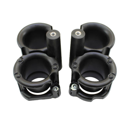 2017 - 2025 SUZUKI GSXR1000 R VELOCITY STACKS Airbox Air Intake Ducts BLACK