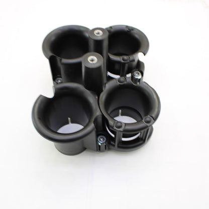 2017 - 2025 SUZUKI GSXR1000 R VELOCITY STACKS Airbox Air Intake Ducts BLACK