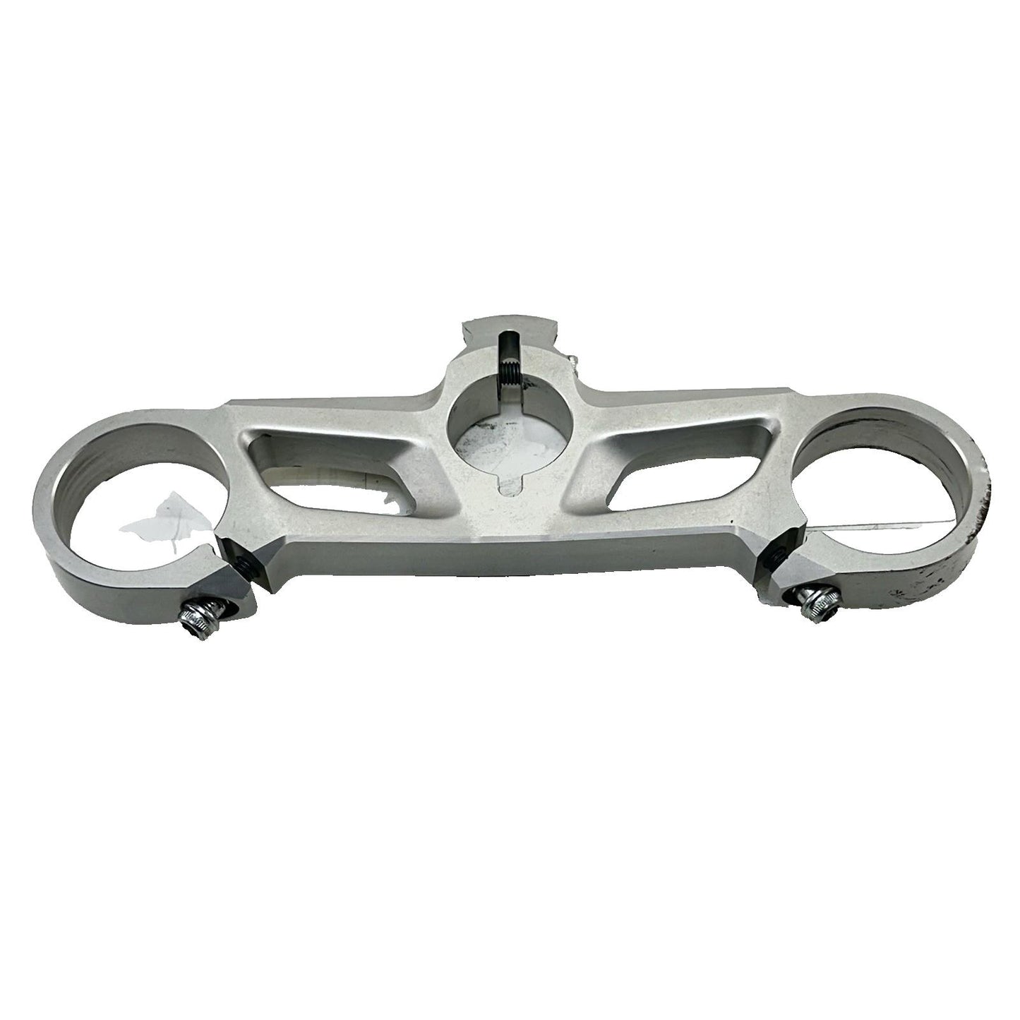 2016 - 2019 DUCATI 959 PANIGALE UPPER TRIPLE TREE FORK CLAMP SILVER STOCK