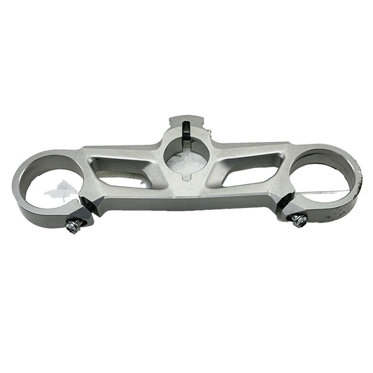2016 - 2019 DUCATI 959 PANIGALE UPPER TRIPLE TREE FORK CLAMP SILVER STOCK