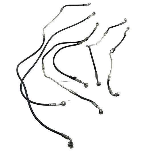 2016 - 2019 DUCATI 959 PANIGALE FRONT REAR BRAKE LINES CALIPER HOSES SET STOCK
