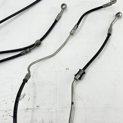 2016 - 2019 DUCATI 959 PANIGALE FRONT REAR BRAKE LINES CALIPER HOSES SET STOCK