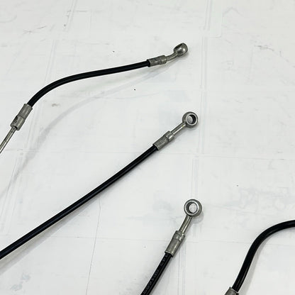 2016 - 2019 DUCATI 959 PANIGALE FRONT REAR BRAKE LINES CALIPER HOSES SET STOCK