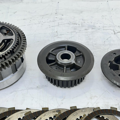 2016 - 2019 YAMAHA YZF R1 CLUTCH BASKET PLATES PRIMARY HUB COVER BOLTS STOCK