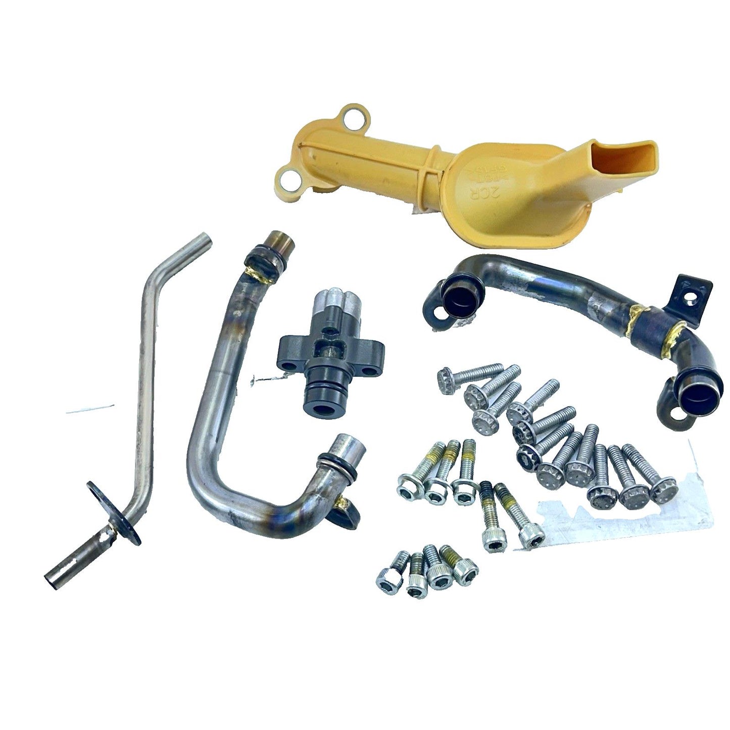 2016 - 2019 YAMAHA YZF R1 OIL PUMP PIPES LINES HARDWARE MOUNTING BOLTS SCREWS