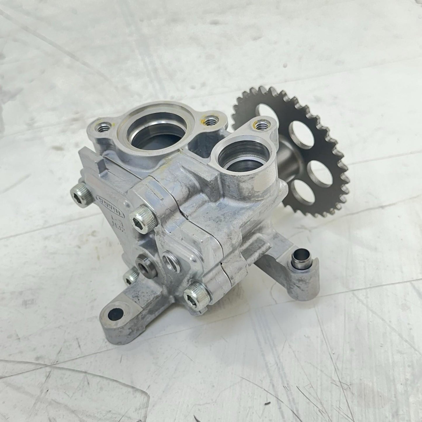 2016 - 2019 YAMAHA YZF R1 OIL PUMP ASSEMBLY ENGINE MOTOR CHAIN GEAR BOLTS STOCK