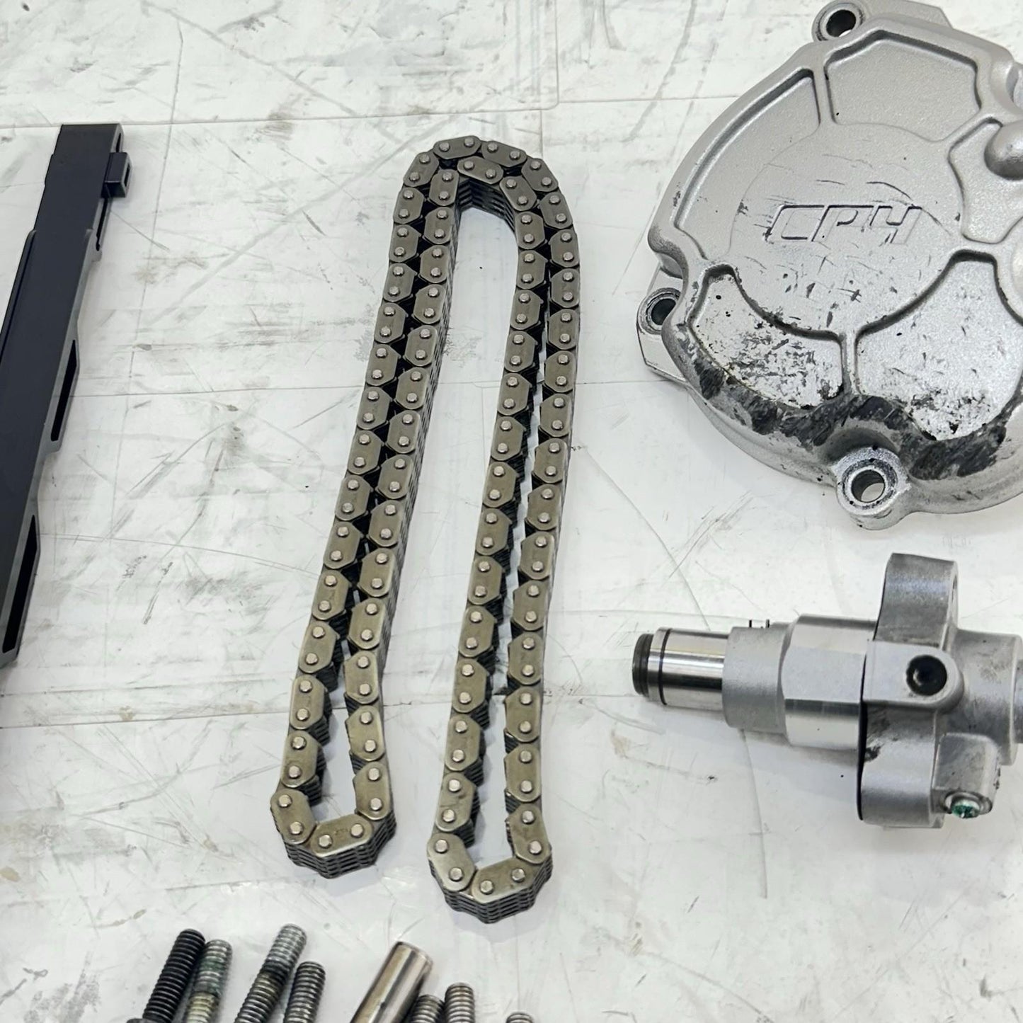 2016 - 2019 YAMAHA YZF R1 TIMING CAM CHAIN TENSIONER GUIDE RAIL COVER BOLTS