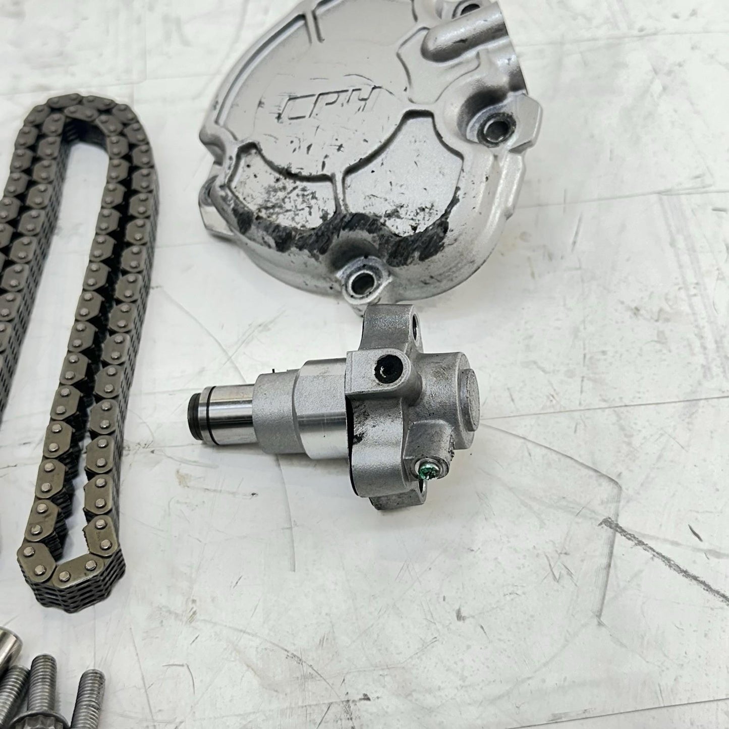 2016 - 2019 YAMAHA YZF R1 TIMING CAM CHAIN TENSIONER GUIDE RAIL COVER BOLTS