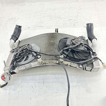 2016 - 2019 YAMAHA YZF R1 RADIATOR FANS ENGINE COOLER MOTOR COOLING ASSEMBLY