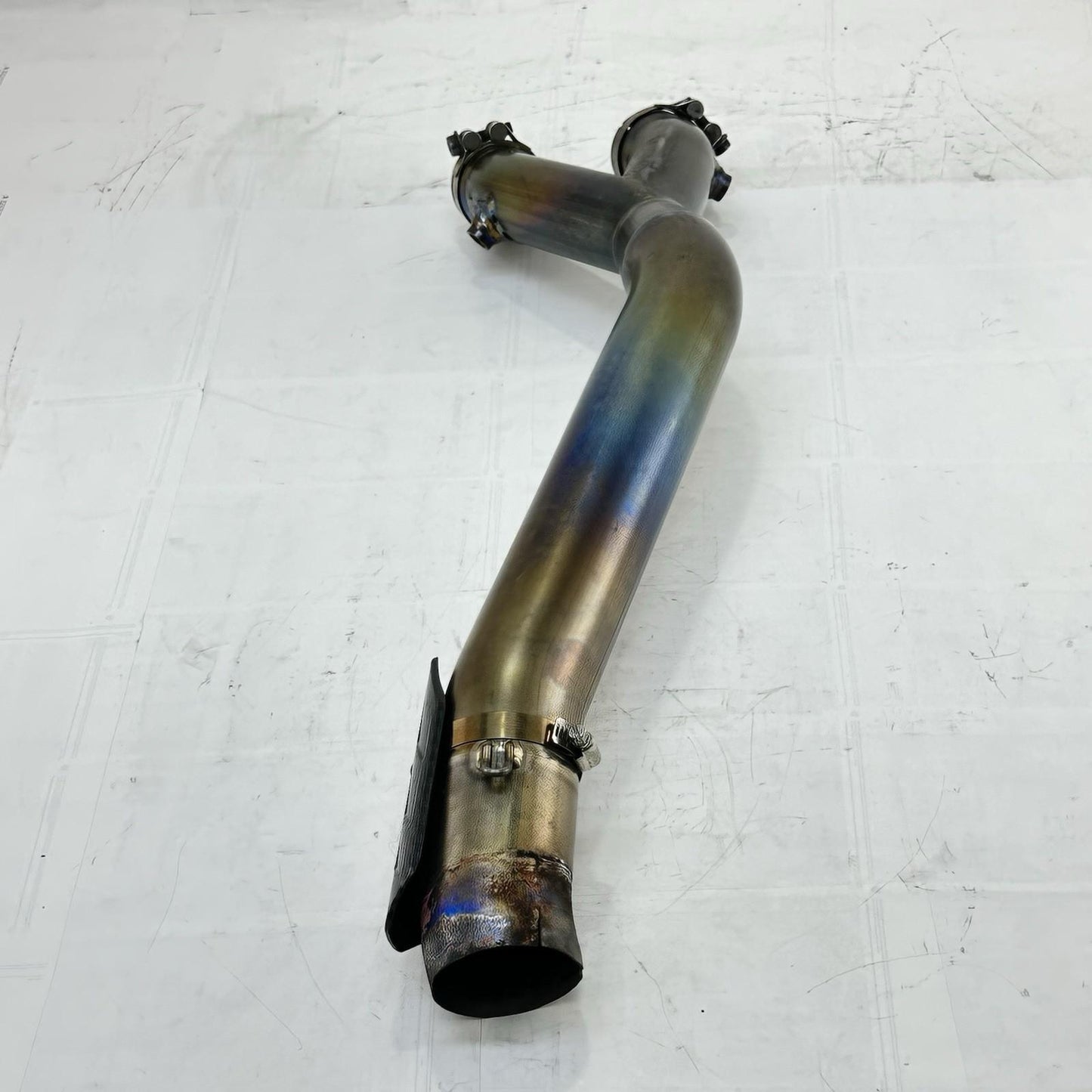 2016 - 2019 YAMAHA YZF R1 EXHAUST MUFFLER MID PIPE MIDDLE TAIL BACK