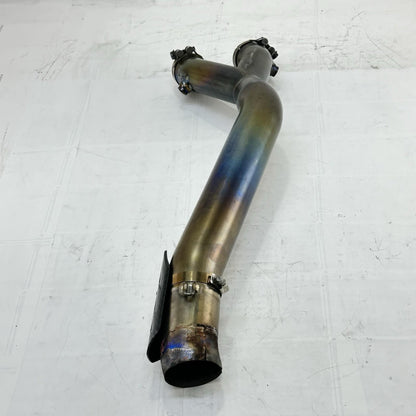 2016 - 2019 YAMAHA YZF R1 EXHAUST MUFFLER MID PIPE MIDDLE TAIL BACK