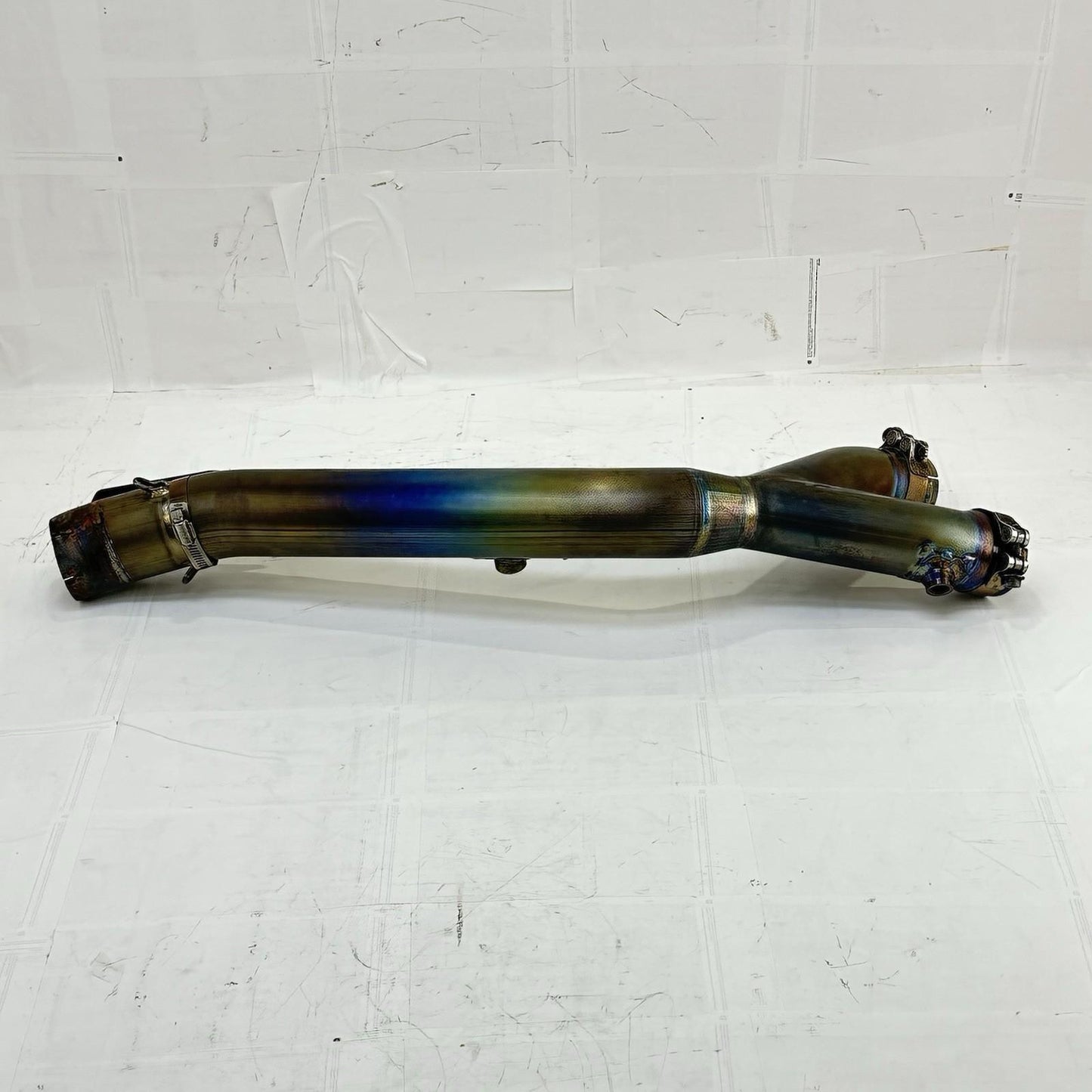 2016 - 2019 YAMAHA YZF R1 EXHAUST MUFFLER MID PIPE MIDDLE TAIL BACK