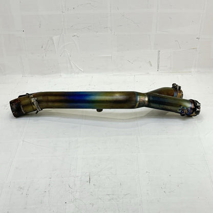 2016 - 2019 YAMAHA YZF R1 EXHAUST MUFFLER MID PIPE MIDDLE TAIL BACK