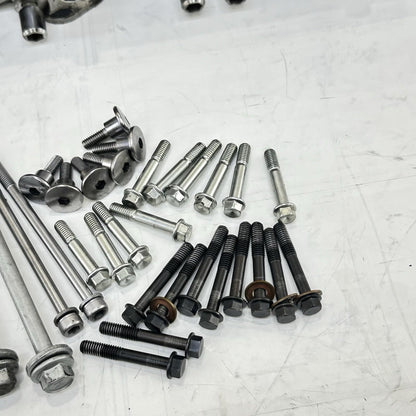 2016 - 2019 YAMAHA YZF R1 CYLINDER HEAD CAM SHAFT TOP ENGINE SET COVER BOLTS