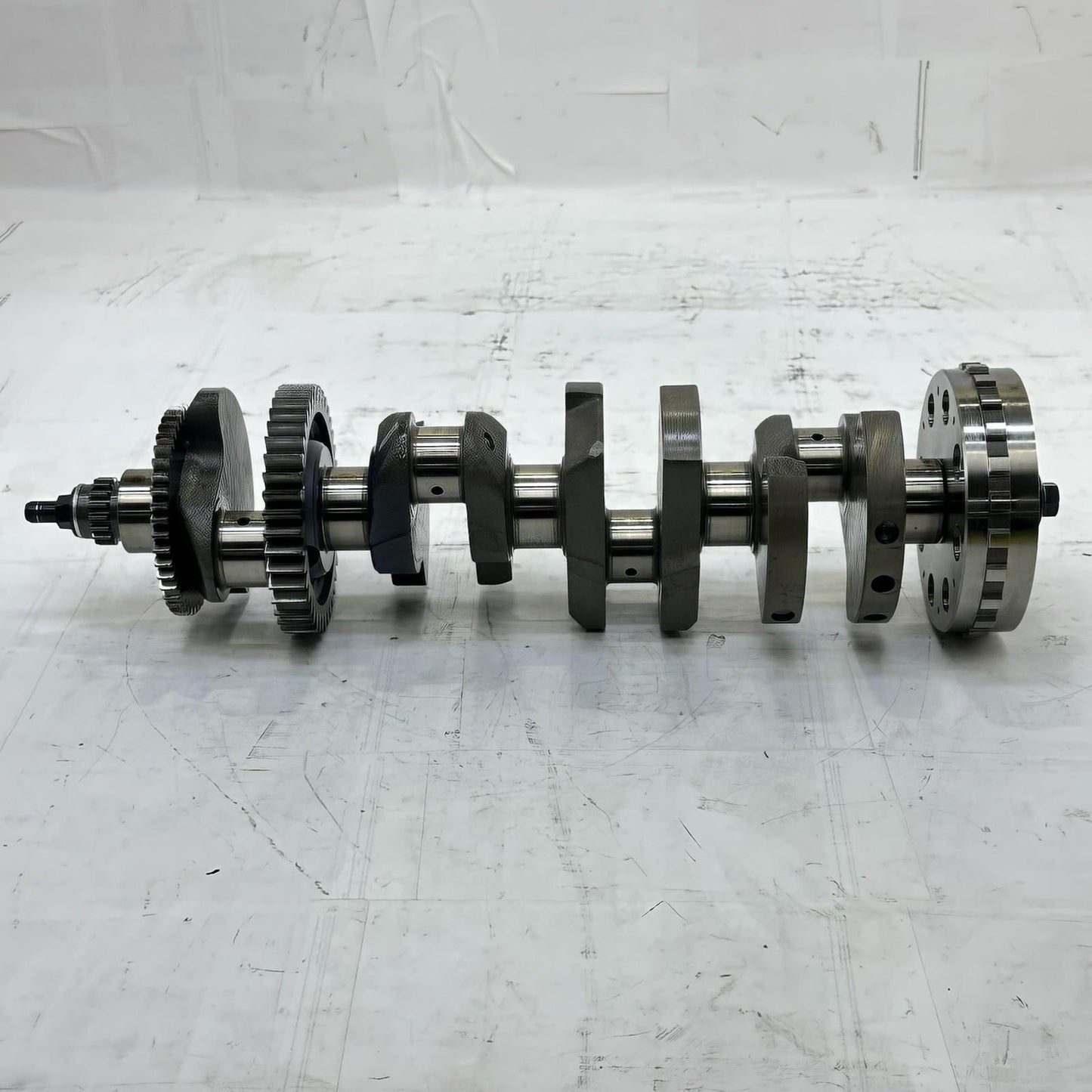 2016 - 2019 YAMAHA YZF R1 CRANK SHAFT FLY WHEEL ROD ENGINE MOTOR SILVER STOCK