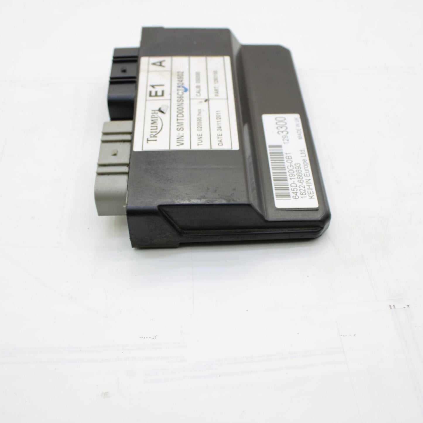 2009 - 2012 TRIUMPH DAYTONA 675 ECU COMPUTER CONTROLLER UNIT BLACK BOX ECM CDI