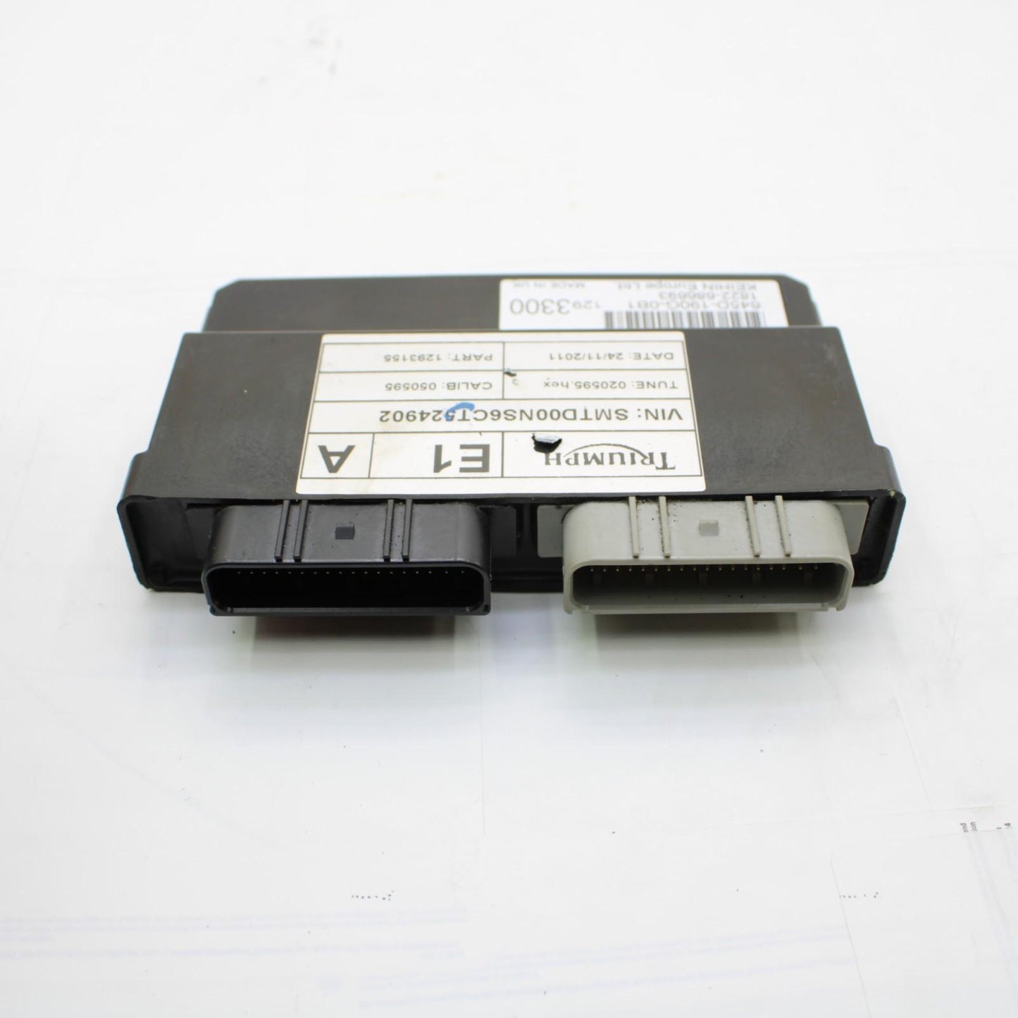 2009 - 2012 TRIUMPH DAYTONA 675 ECU COMPUTER CONTROLLER UNIT BLACK BOX ECM CDI