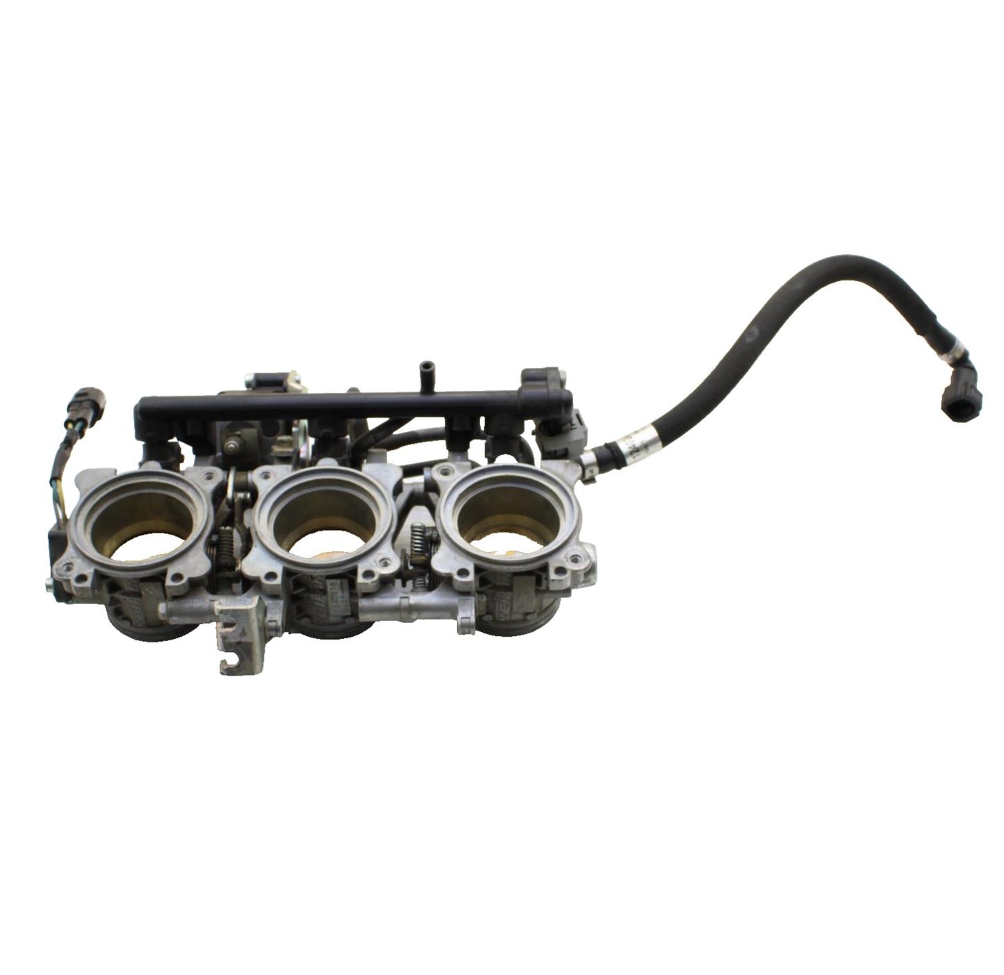 2009 - 2012 TRIUMPH DAYTONA 675 THROTTLE BODY FUEL INJECTION BODIES HOSE GAS OEM