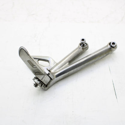 2009 - 2012 TRIUMPH DAYTONA 675 PASSENGER PEGS REAR FOOT PEGS SILVER Genuine