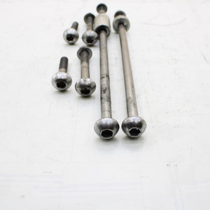 2009 - 2012 TRIUMPH DAYTONA 675R ENGINE MOUNTING BOLTS HARDWARE MOTOR SCREWS SET