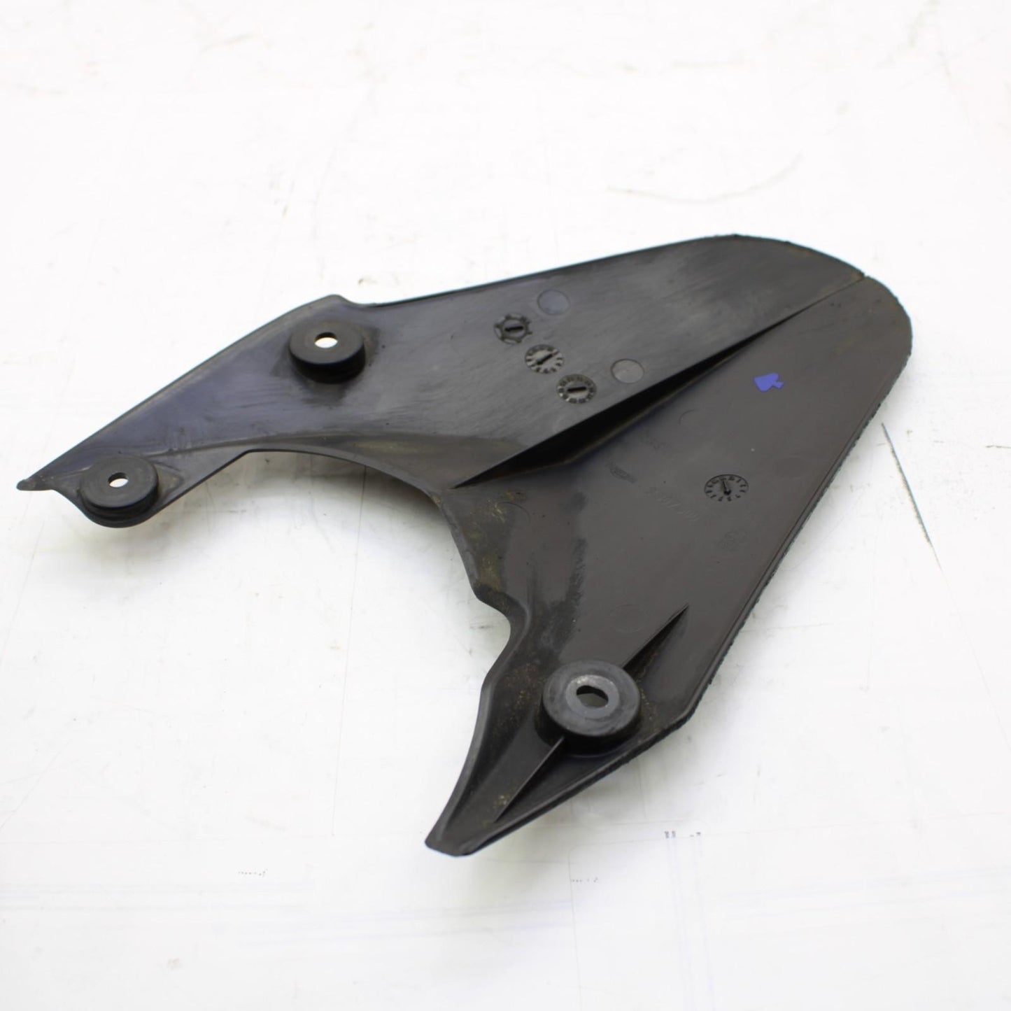 2009 - 2012 Triumph Daytona 675 R REAR FENDER BLACK PLASTIC HUGGER