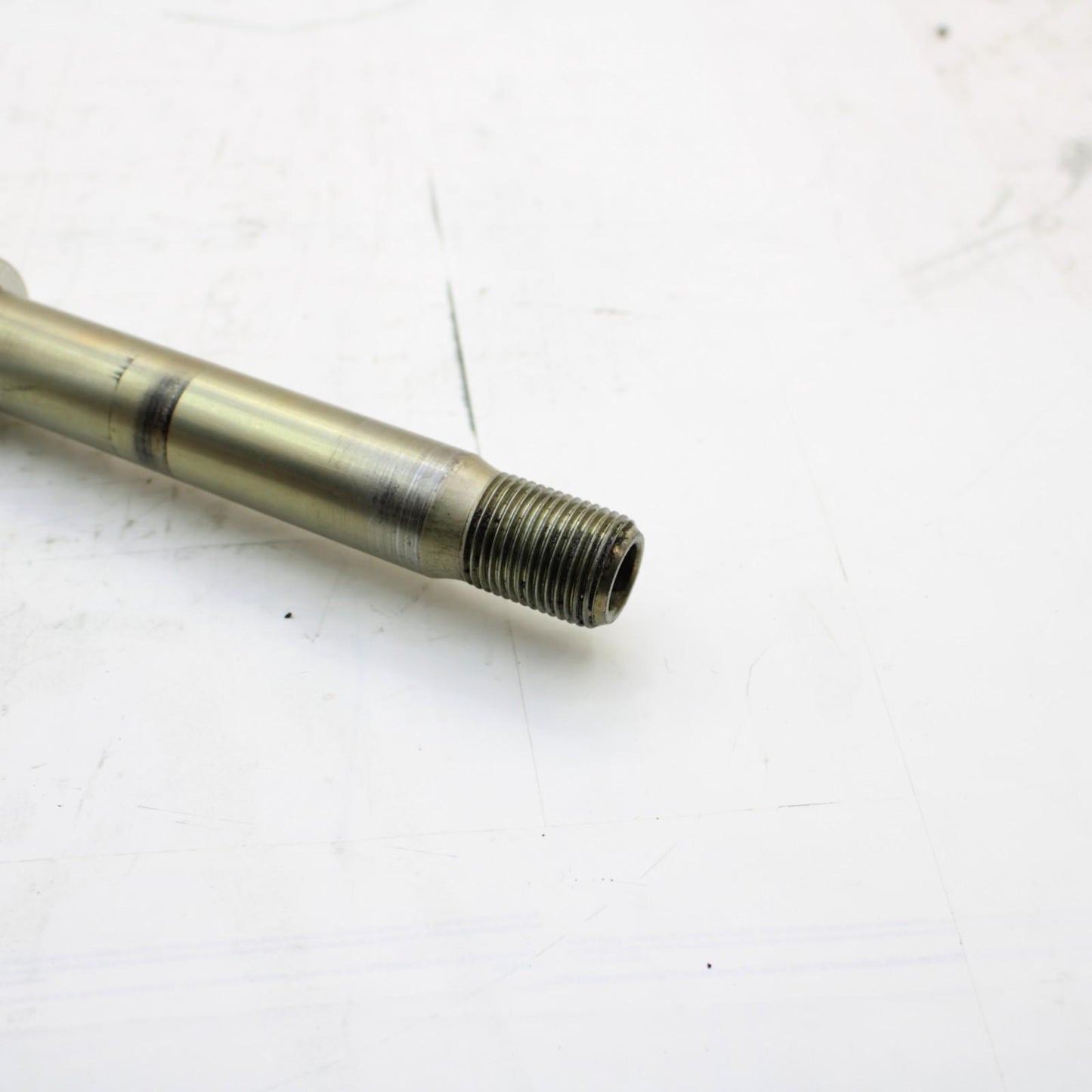 2009 - 2012 TRIUMPH DAYTONA 675 FRONT AXLE WHEEL RIM PIVOT BOLT STOCK SILVER