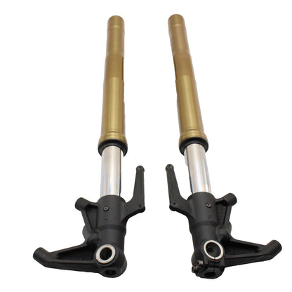2009 - 2012 TRIUMPH DAYTONA 675 R FORKS FRONT SUSPENSION GOLD Left Right STOCK