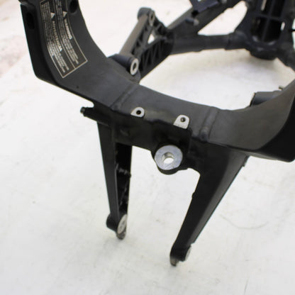 2009 - 2012 TRIUMPH DAYTONA 675 R FRAME MAIN CHASSIS STRAIGHT BLACK STOCK