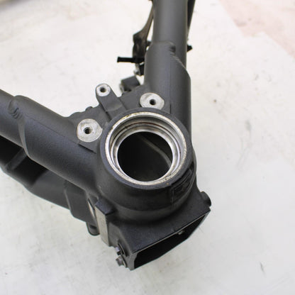 2009 - 2012 TRIUMPH DAYTONA 675 R FRAME MAIN CHASSIS STRAIGHT BLACK STOCK