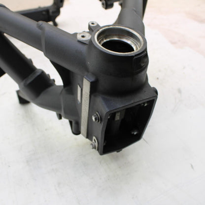 2009 - 2012 TRIUMPH DAYTONA 675 R FRAME MAIN CHASSIS STRAIGHT BLACK STOCK