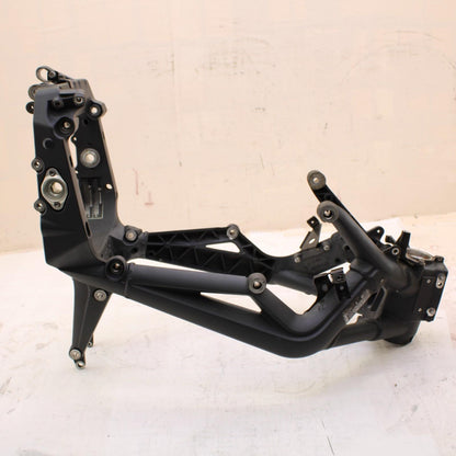 2009 - 2012 TRIUMPH DAYTONA 675 R FRAME MAIN CHASSIS STRAIGHT BLACK STOCK