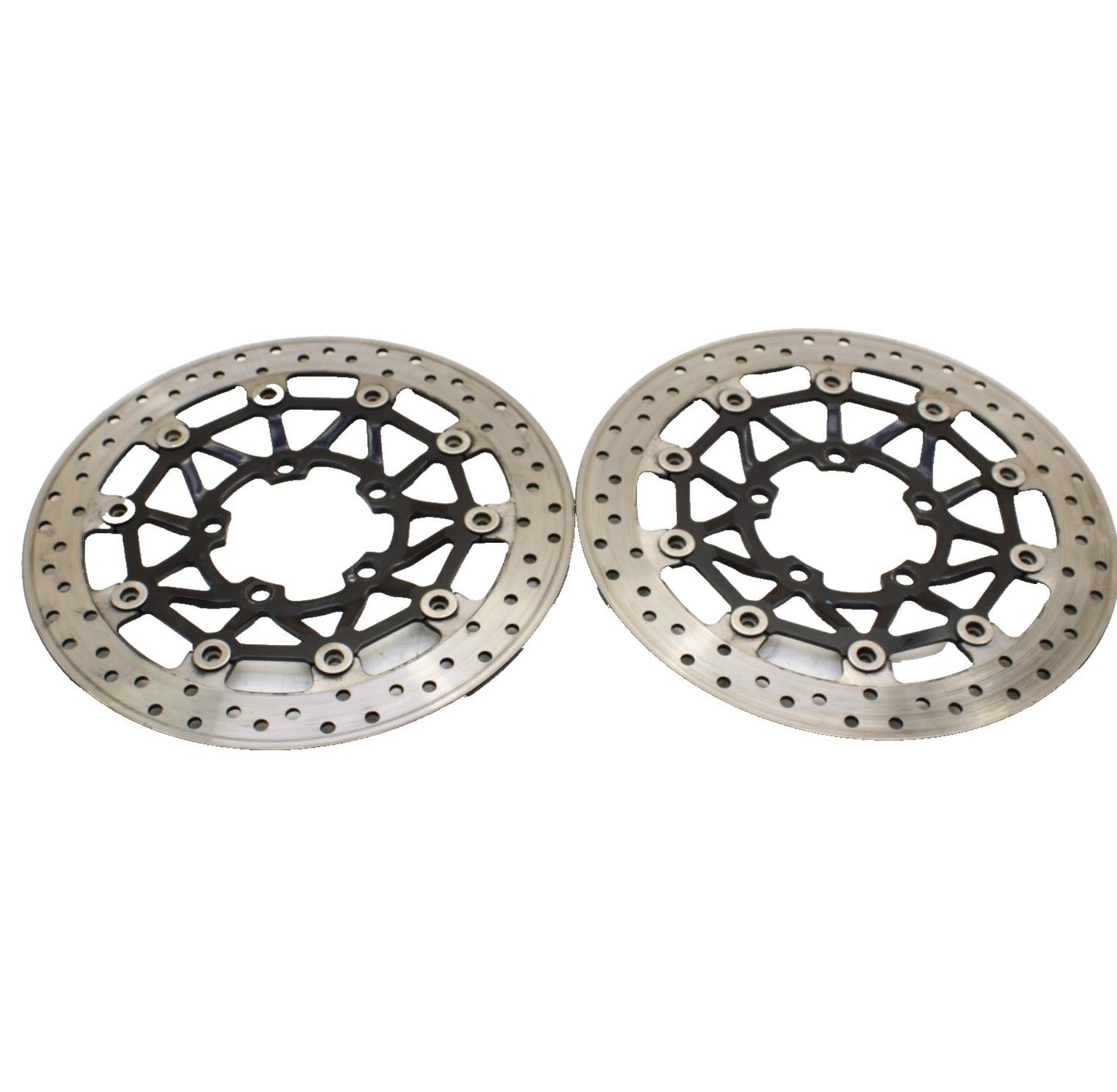 2009 - 2012 TRIUMPH DAYTONA 675R 675 FRONT BRAKE ROTORS WHEEL DISCS STRAIGHT