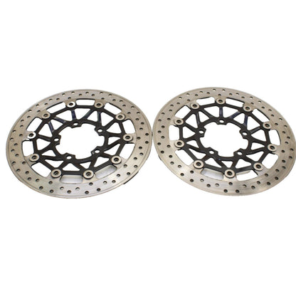 2009 - 2012 TRIUMPH DAYTONA 675R 675 FRONT BRAKE ROTORS WHEEL DISCS STRAIGHT