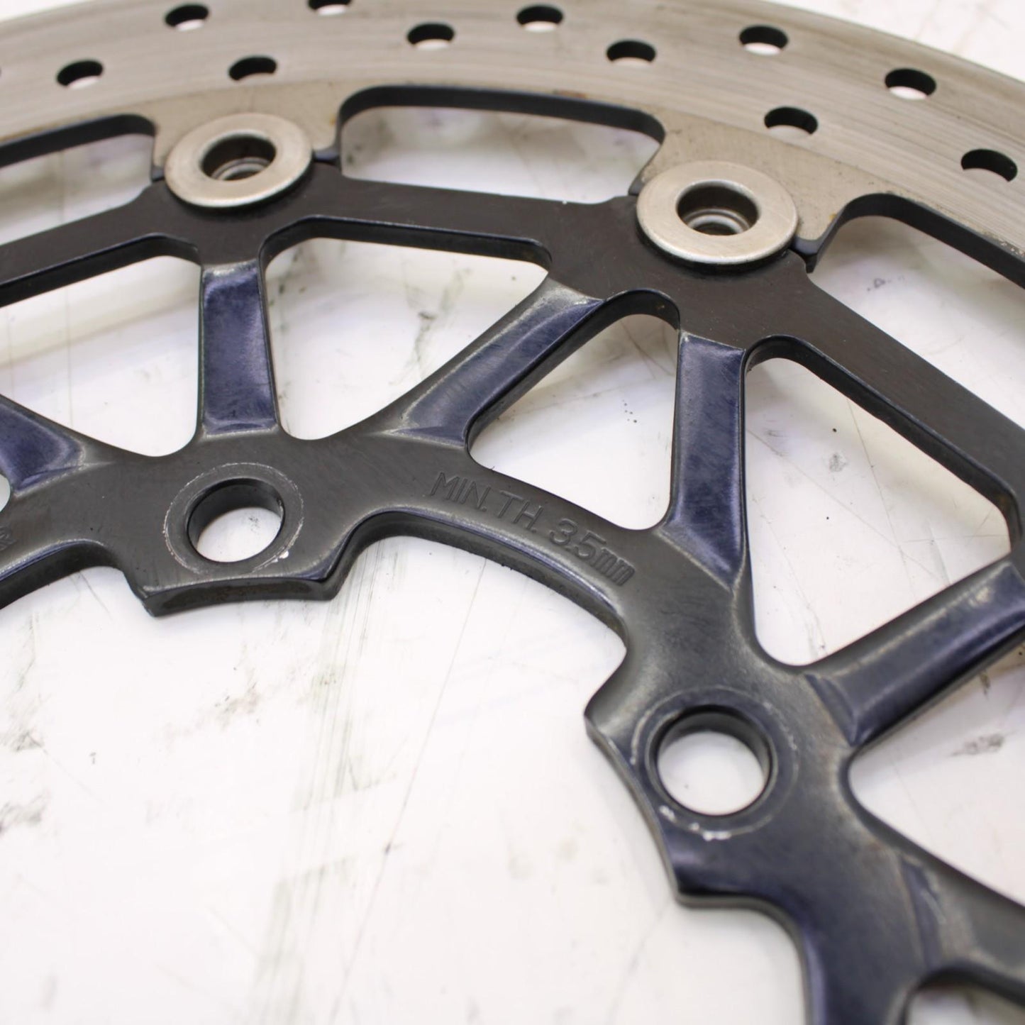 2009 - 2012 TRIUMPH DAYTONA 675R 675 FRONT BRAKE ROTORS WHEEL DISCS STRAIGHT