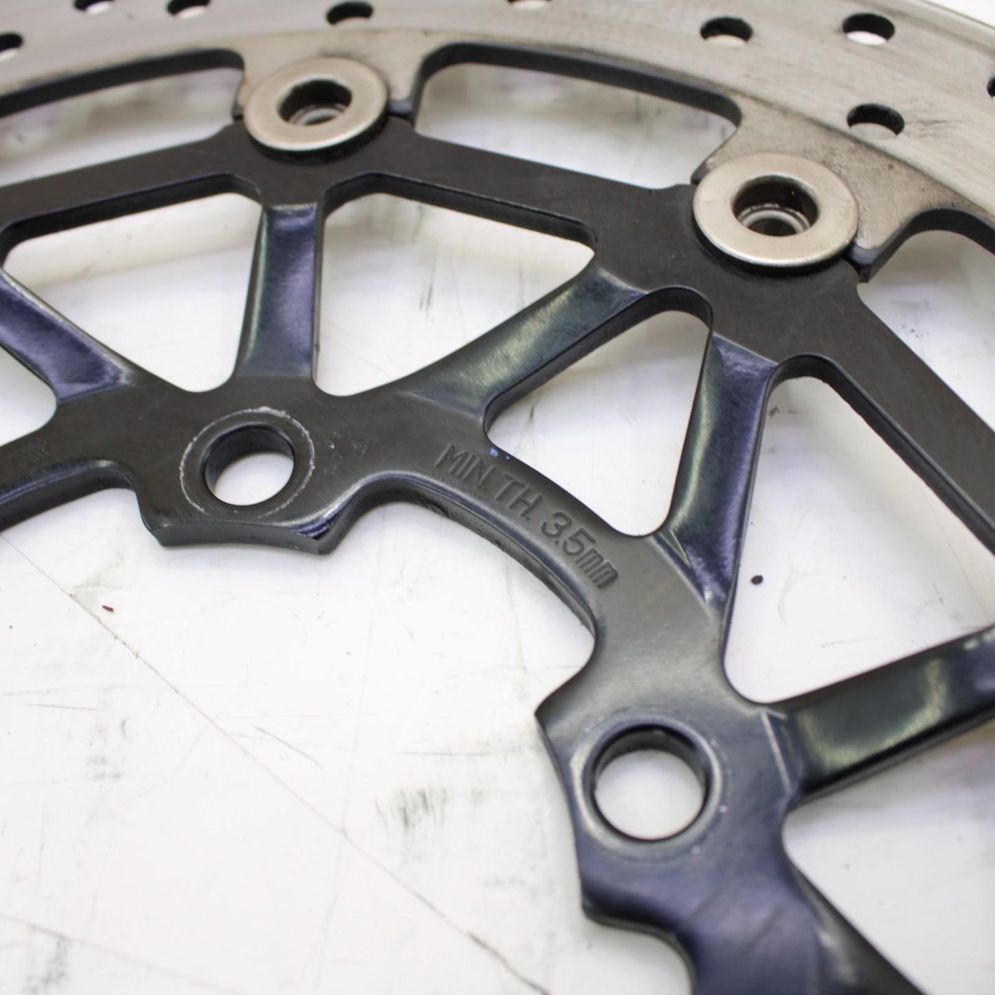 2009 - 2012 TRIUMPH DAYTONA 675R 675 FRONT BRAKE ROTORS WHEEL DISCS STRAIGHT