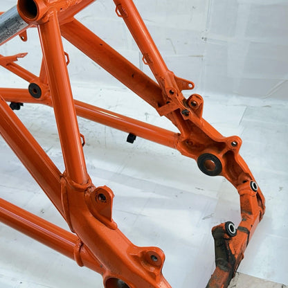 2017 - 2019 KTM 1290 SUPER DUKE GT FRAME BODY CHASSIS ORANGE *CRACKED* MAIN