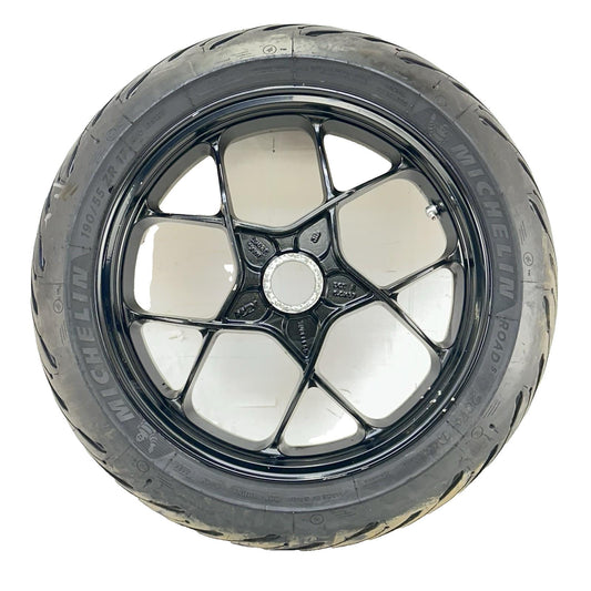 2017 - 2019 KTM 1290 SUPER DUKE R REAR WHEEL BACK RIM TIRE RUBBER *SCUFFED*